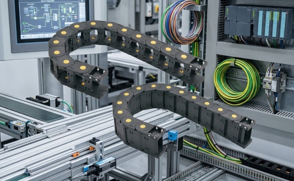 Movimento silenzioso, massima protezione: il ruolo della catena portacavi in ​​nylon