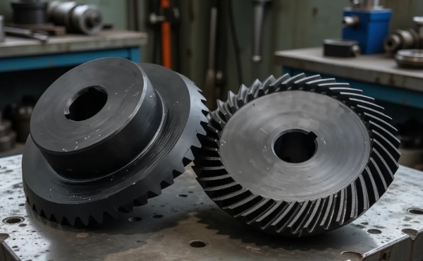 Sistemi di ingranaggi conici elicoidali in acciaio inossidabile per una trasmissione di potenza ad alta efficienza