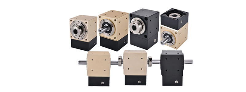 Riduttore ad angolo retto con uscita a foro singolo - Serie PZB