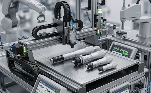 Ingegneria di precisione con testine micrometriche per la produzione moderna e la metrologia