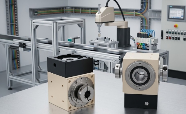 Perch&eacute; i riduttori ad ingranaggi ad angolo retto con uscita a doppio foro migliorano l'efficienza della progettazione della macchina