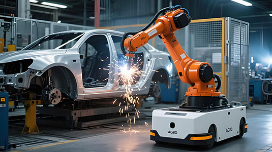 Attuatore motore giunto robot: ND-A4012-25